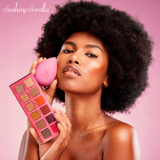 PINK BEAUTY BLENDER SPONGE, LATEX FREE, INDIE BRAND, VEGAN, CRUELTY FREE, DETROIT, REUSABLE