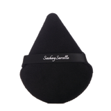 LARGE POWDER PUFF UNDEREYE, MICROFIBER, VEGAN, CRULETY FREE, POWDER PUFF , BLACK, PRO MUIA, TOOLS, BEAUTY, INDIE BRAND, BLACK OWNED BRAND