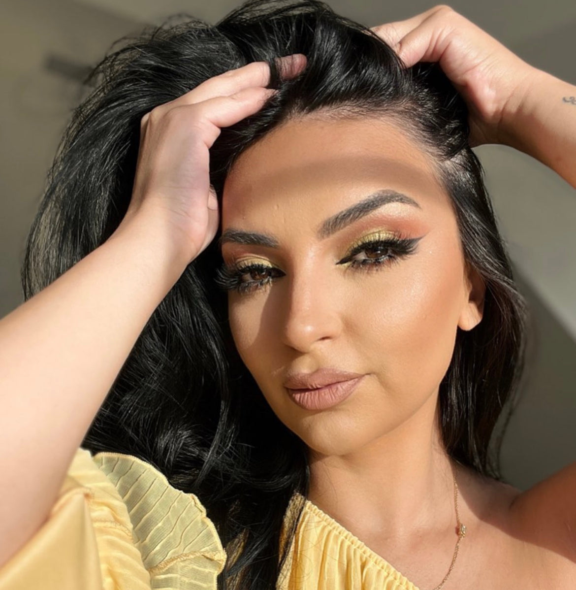 7 MILE LASH KIT UP CLOSE MODEL,NATURAL LASH KIT, BRIDAL LASHES