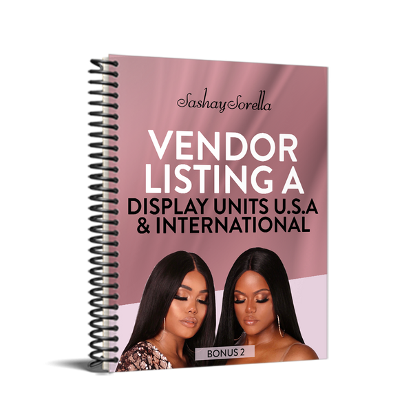 Beauty Business Vendor List