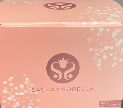 Pro Puff Set of 6 "Pink "