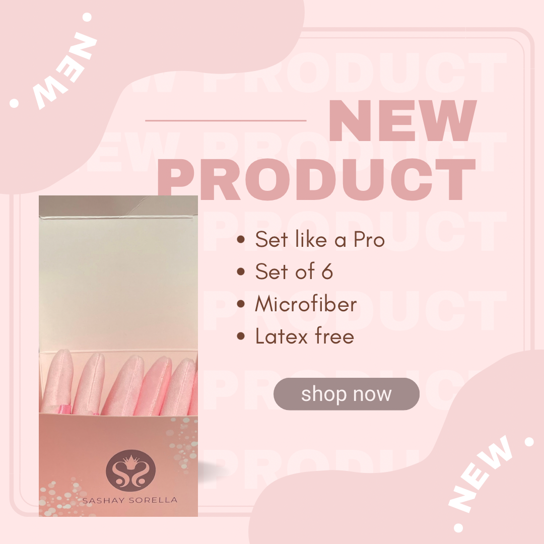 PINK SETTING UNDER EYE PUFFS, SET OF UNDER EYE PUFFS, PRO FACE PUFFS, VEGAN, CRUELTY FREE, INDIE BRAND, BLACK OWNED 