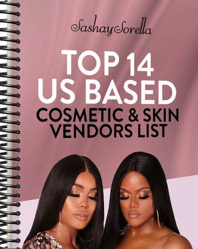 TOP 14 US BASED COSMETIC/SKINCARE VENDORS
