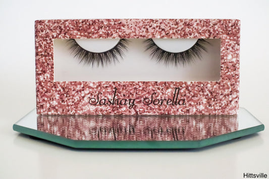 HITSVILLE NATURAL LASH, FAUX MINK, VEGAN, BRIDAL LASH